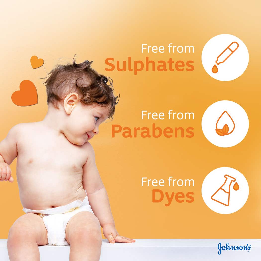 Johnson's Baby Shampoo, As Gentle to Eyes as Pure Water, Sulfate, Dye & Paraben Free, No More Tears Formula, Hypoallergenic, Dermatologically Tested, 750ml