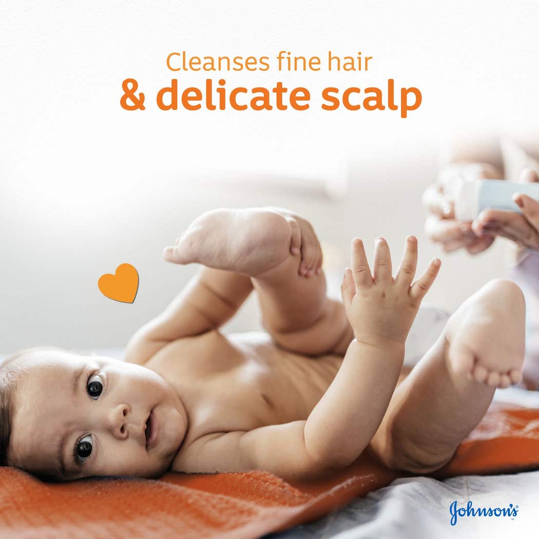 Johnson's Baby Shampoo, As Gentle to Eyes as Pure Water, Sulfate, Dye & Paraben Free, No More Tears Formula, Hypoallergenic, Dermatologically Tested, 750ml